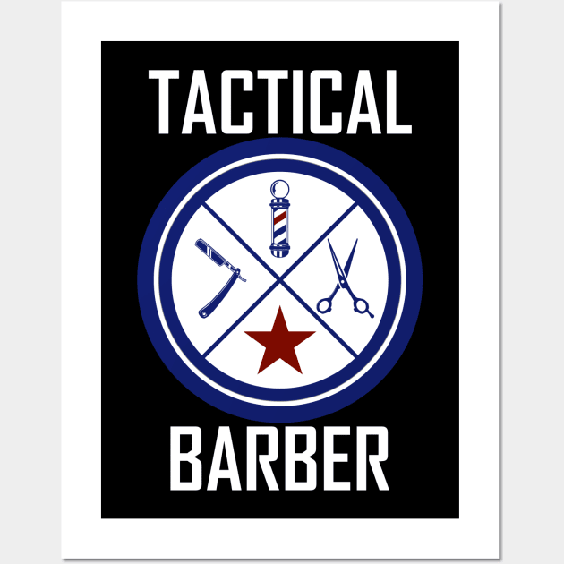 Tactical Barber Wall Art by ilrokery